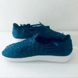 MALIBU BLUE WHITE MEN’S LSTIGO NYLON SHOES.SIZE 12 Malibu Sandals Latigo Nylon Webbing EVA Foam Sole Azul Blue  main image 4